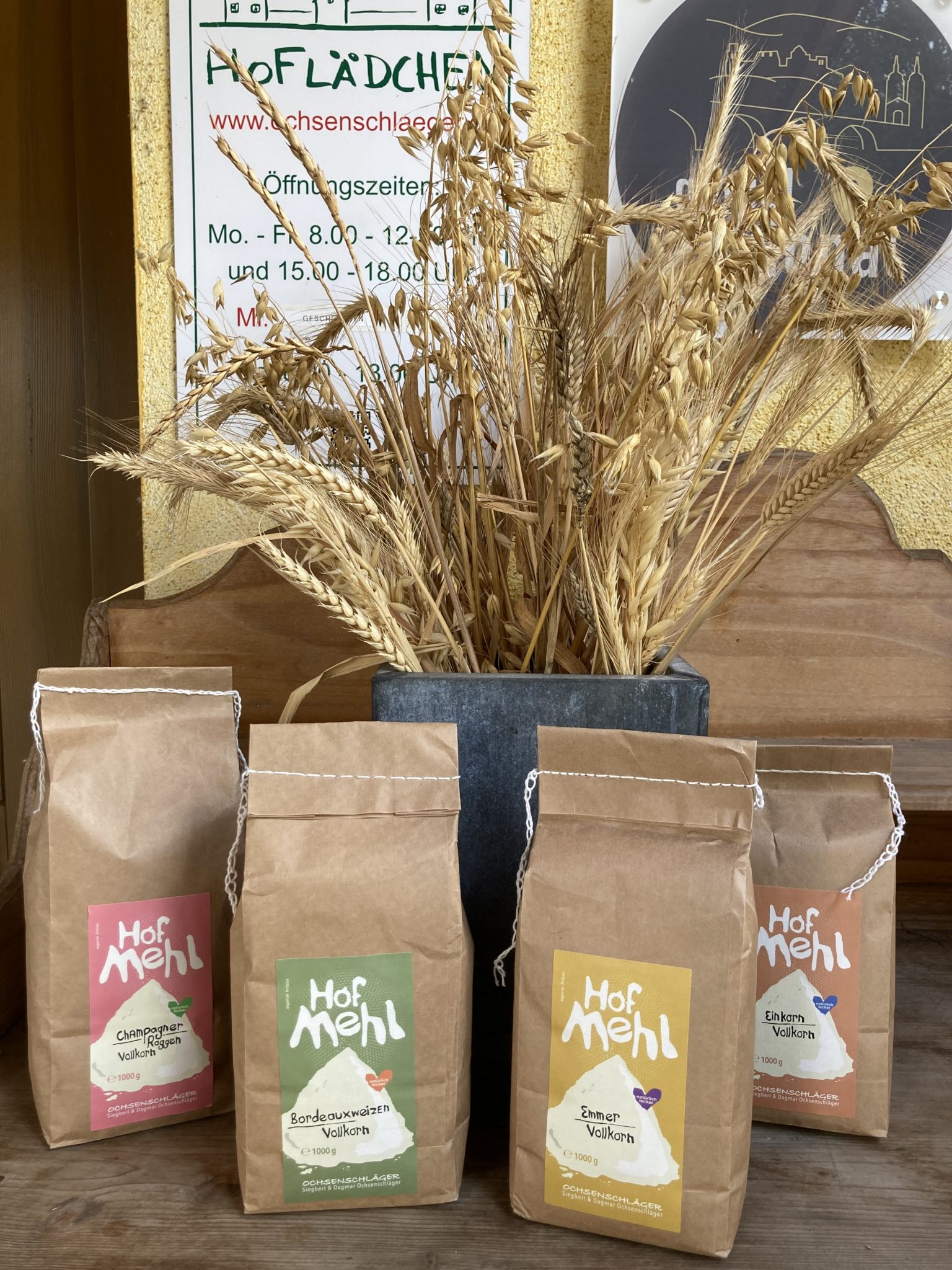 KhorasanWeizen Vollkornmehl Hoflädchen Ochsenschläger