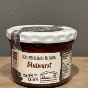 Blutwurst im Glas